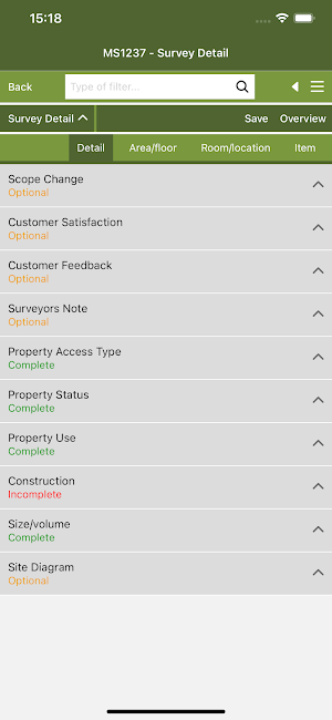 shineAsbestos Screenshot 3