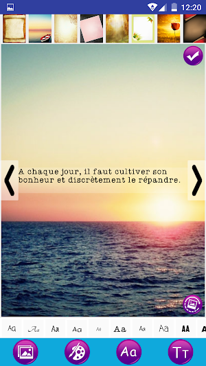 Citations sur la vie Proverbes Screenshot 0