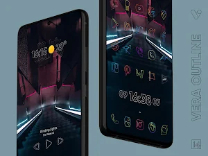 Vera Outline Icon Pack - outline icons Screenshot 0