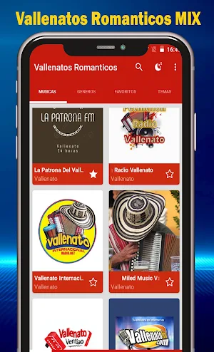 Vallenatos Romanticos Mix Screenshot 1