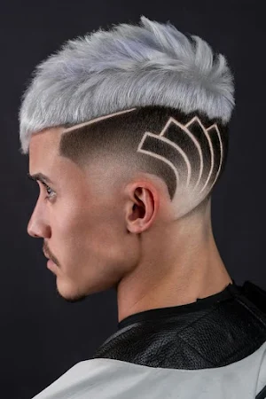 Men Line Haircut Ideas Screenshot 3