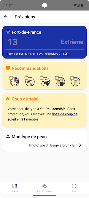 MeteoUV Screenshot 3