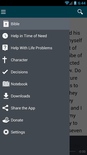 Gideon Bible App Screenshot 1