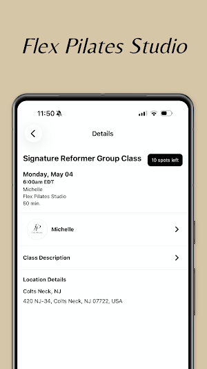 Flex Pilates Studio Screenshot 3