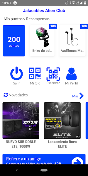 Jalacables Alien Club Screenshot 1