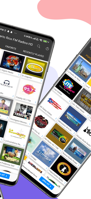 Puerto Rico FM Radios HD Screenshot 1
