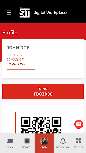 SIT Digital Workplace Screenshot 1