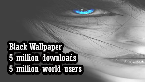 black wallpaper Screenshot 0