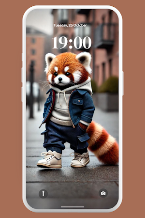 Kawaii Red Panda Wallpaper 4K Screenshot 1