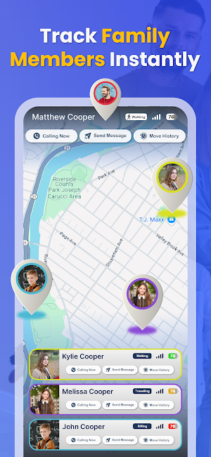 GPS Location Tracker Phone Screenshot 0