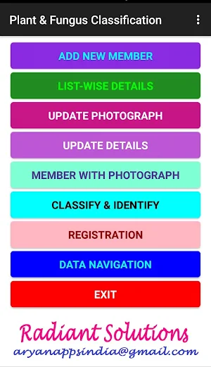 Classification in Botany Screenshot 0