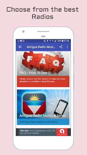Antigua Radio Music & News Screenshot 0