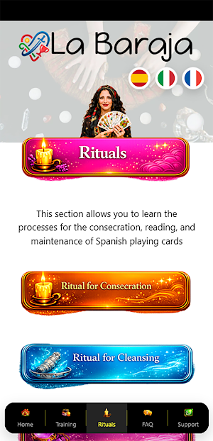 Spanish Deck Readings Screenshot 2