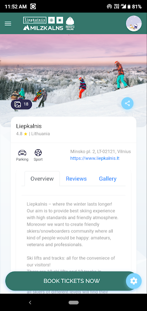 Ski Pass Baltics screenshot 2