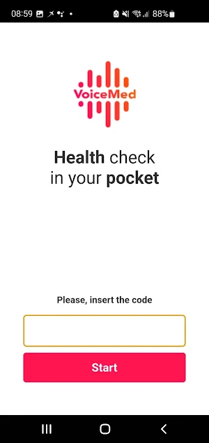 VoiceMed Wellbeing Screenshot 0