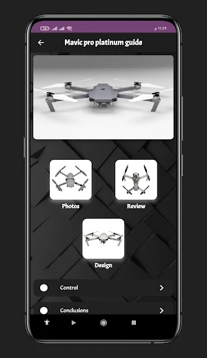 mavic pro platinum guide Screenshot 0