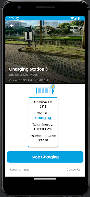 iCharge.Sg Screenshot 2