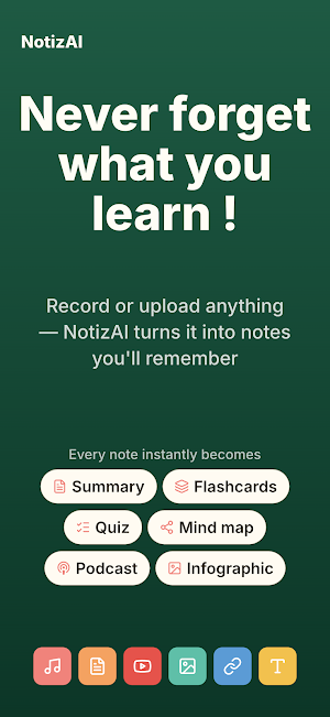 NotizAI: AI Notes & Recorder Screenshot 0