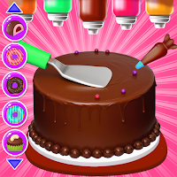 Doll Cakes Kitchen Set Cooking
