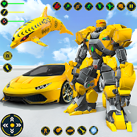 Dolphin Robot Transform Wars