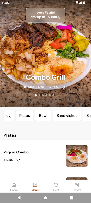 Joe's Falafel Screenshot 1