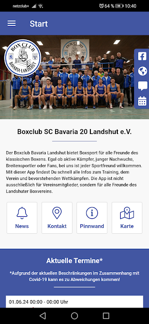 Box-Club SC Bavaria Landshut Screenshot 0