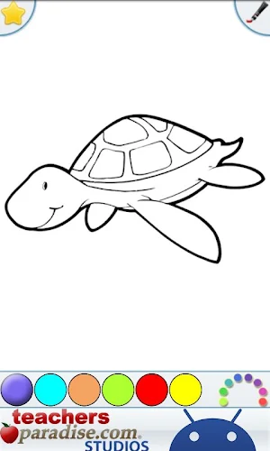 Reptiles Coloring Book & Game Screenshot 1