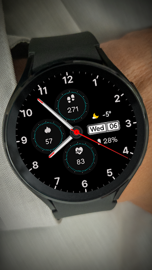 Analog Minimal watch face Screenshot 3