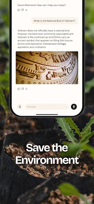 GreenChat: Reforestation AI Screenshot 2
