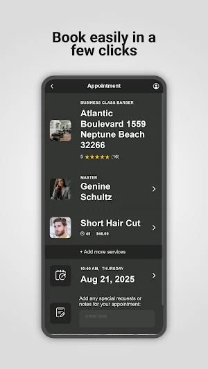 Business Class Barber Screenshot 2