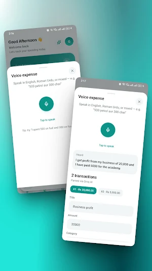 EzzaFi – AI Money Assistant Screenshot 3