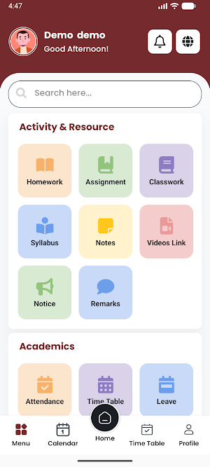 Shanti Global School Screenshot 2