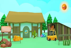 Escape:Tropical Cartoon Island Screenshot 0