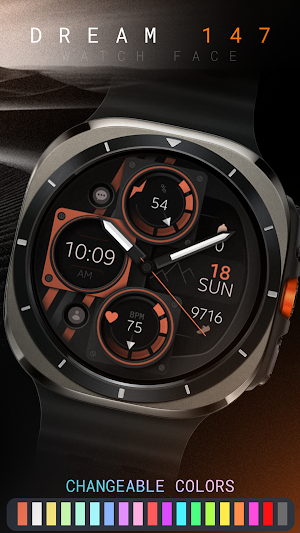 Dream 147 hybrid watch face Screenshot 1