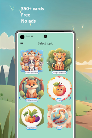 Flash cards for Kids from Owl Screenshot 0