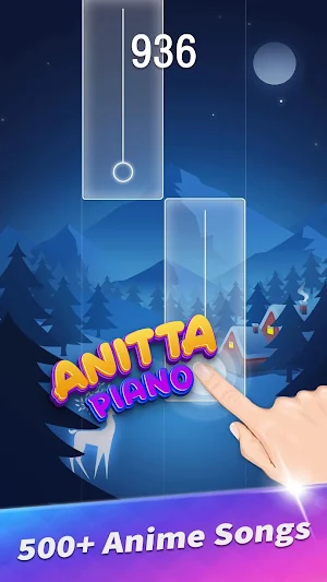 Anitta songs piano tiles Screenshot 1