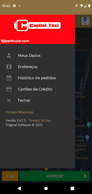 TáxiGov CE Screenshot 2