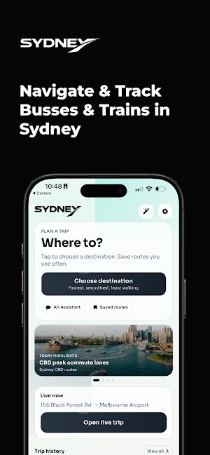 Sydney Buss & Train Tracker Screenshot 0