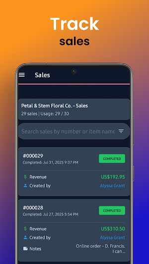 1Biz App Screenshot 3