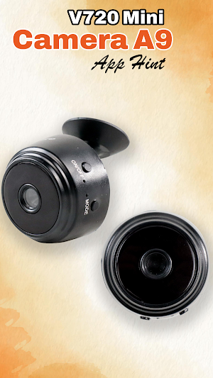 V720 Mini Camera A9 App Hint Screenshot 0