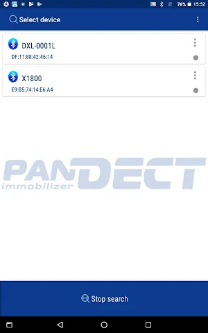 Pandect BT Screenshot 0