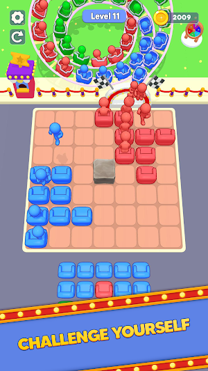 Seat Jam - Amusement Park 3D Screenshot 2