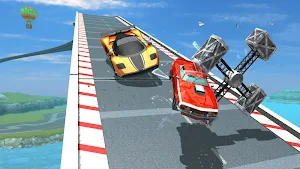 Mega Ramp Car Racing :  Impossible Tracks 3D Screenshot 1