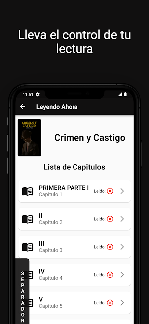 Crimen y Castigo - Libro Screenshot 2