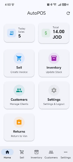 AutoPOS Screenshot 2