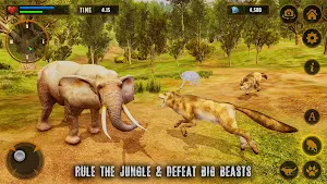 Wolf Simulator Wild Animal Screenshot 2