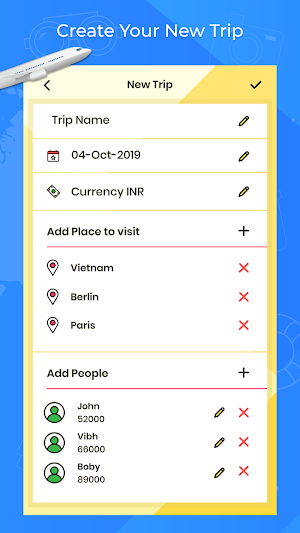 Trip Expense Manager - Travel Expense Tracker Screenshot 2