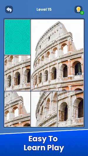 Solitaire Jigsaw Puzzle Screenshot 1