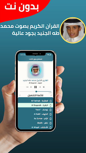 محمد طه الجنيد قران بدون نت Screenshot 1