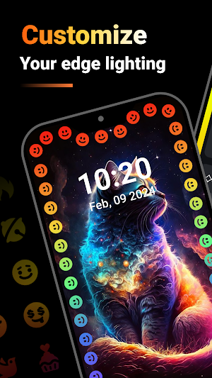 Edge Lighting & Live Wallpaper Screenshot 0